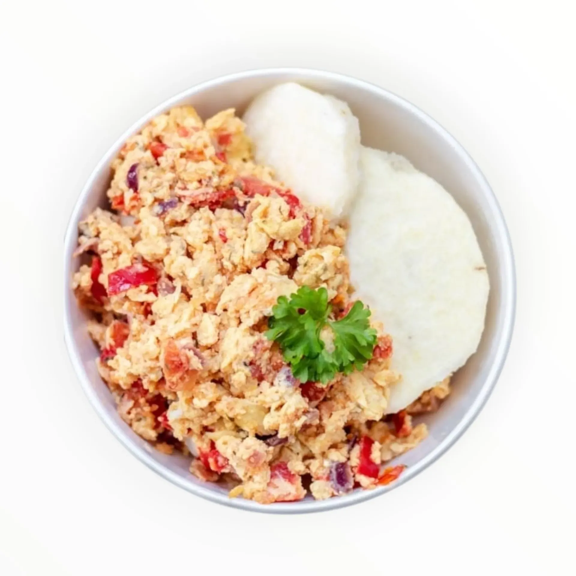 [TNO-043] Boiled Yam & Egg sauce